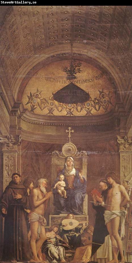 Giovanni Bellini Altar piece for the S. Giobbe